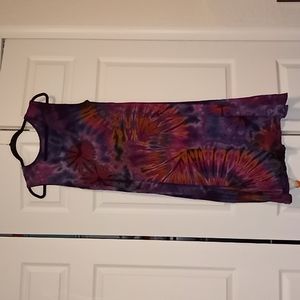 India Boutique beautiful boho tie dye Maxi dress